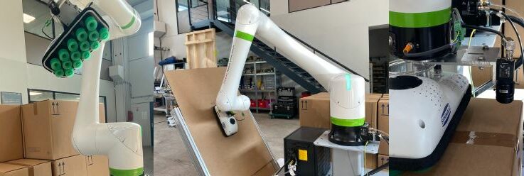 Robot de palettisation de carton